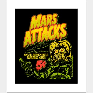 Mars Attacks Bubble Gum (1962) Posters and Art